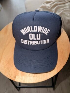 Worldwide OLU Distribution Navy Trucker Hat